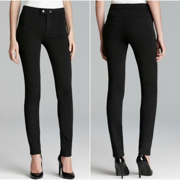 Vince Pants - Vince Ponte Stretch Knit Skinny Ski Pants 6